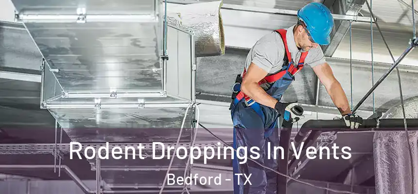  Rodent Droppings In Vents Bedford - TX